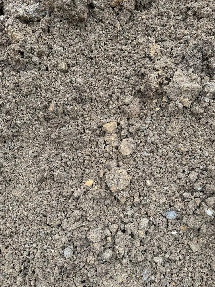 Embankment fill product sample