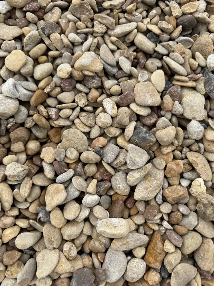 River rock product sample